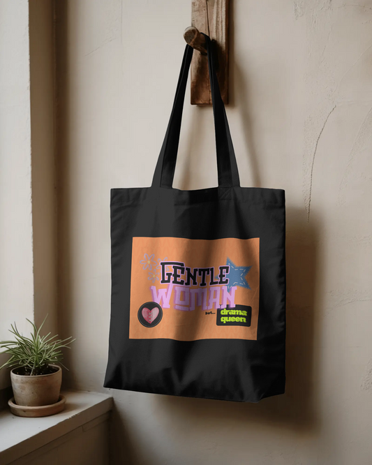 Gentle Woman: Printed (black)