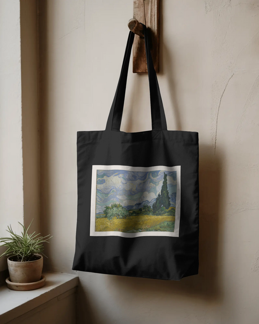 Van Gogh-inspired: Printed (Black)